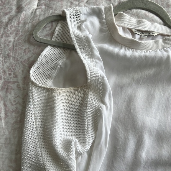 Rebecca Minkoff White crop‎ Top - Picture 4 of 4